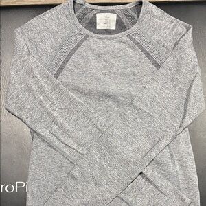 Jaanuu Women's Gray Long Sleeve Tee